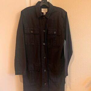 Forever 21 Dark Charcoal Utility Jacket